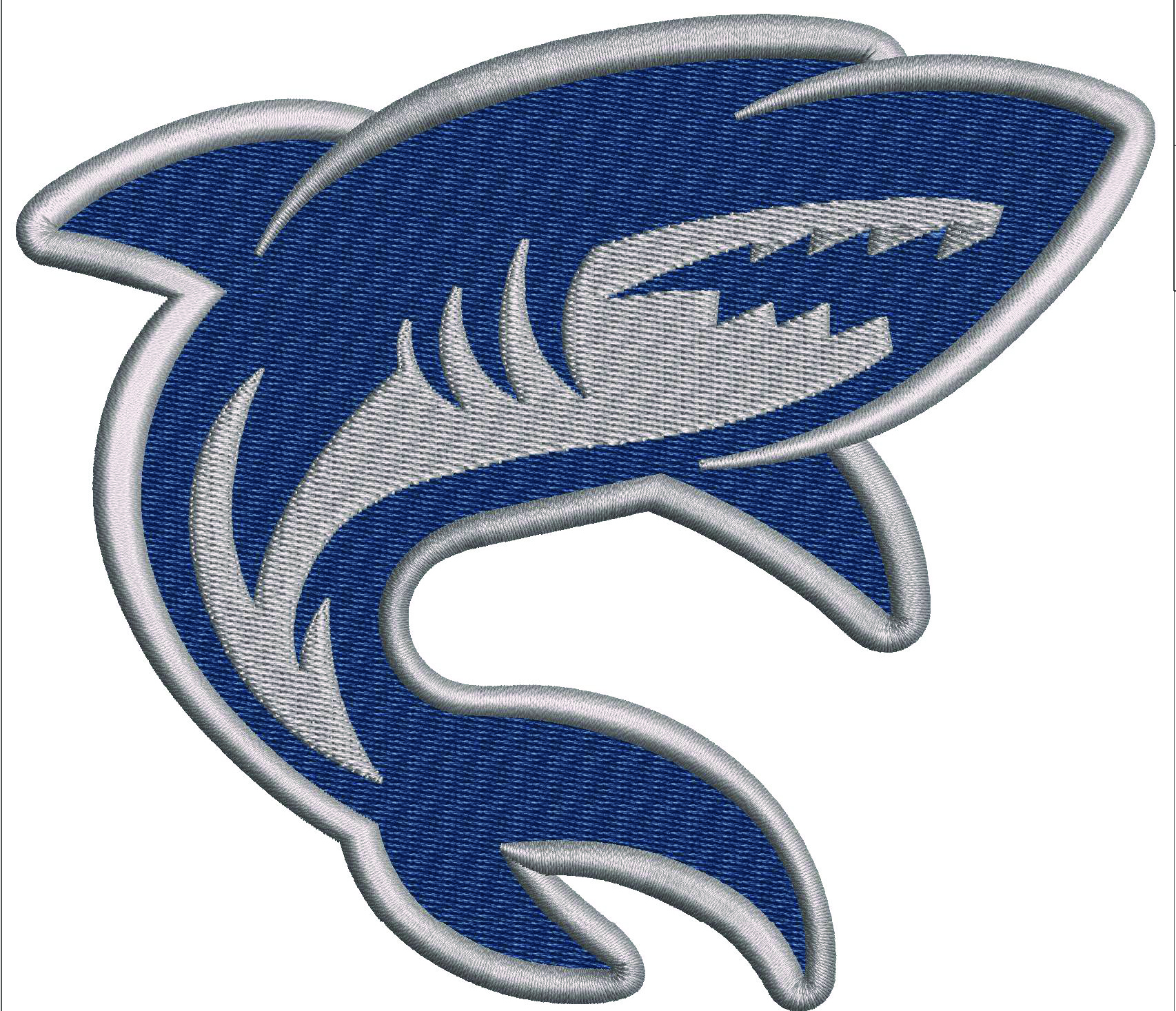 Shark Embroidery